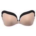 Frauen Strapless Brasier Silikon Bandeau BHs Push Up Sticky Bra